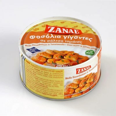 Zanae Gigantes obří fazole v tomatové omáčce 280 g – Sleviste.cz