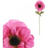Květina Anemónka, tm růžová barva KUL005 PINK-DK