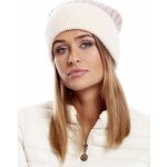 Basic dámská čepice s bambulí at-cz-17230.43 brown – Zboží Mobilmania