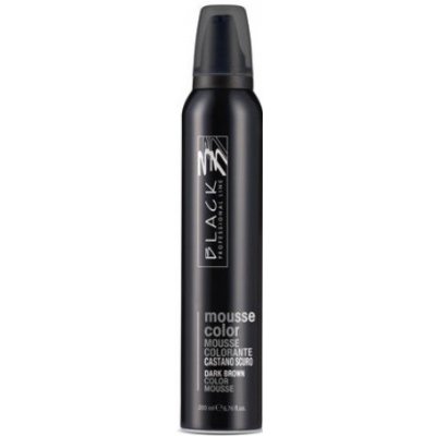 Black barevné pěnové tužidlo Dark Brown 200 ml – Zboží Mobilmania