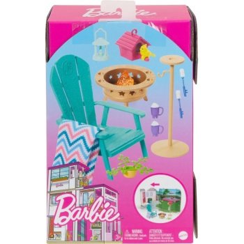 Mattel Barbie Stylový nábytek Zahradní nábytek HJV33
