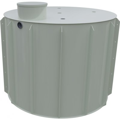 Mravec plast Nádrž na dešťovou vodu k obetonování kruhová 10m³ – Sleviste.cz