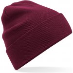 Beechfield čepice B 50N, bio bavlna burgundy – Zboží Mobilmania