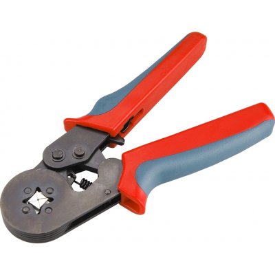 Extol Premium (8831132) kleště lisovací na dutinky, 0,08-6,0mm2, čtyřhranné, délka 175mm – Zboží Mobilmania