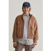 Dámská bunda Gant Wool Harrington Warm khaki