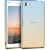 Pouzdro a kryt na mobilní telefon Sony Pouzdro kwmobile Průhledné dvoubarevné Sony Xperia Z5 Compact modré