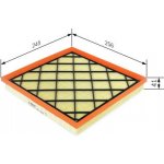Vzduchový filtr BOSCH F 026 400 351 – Hledejceny.cz