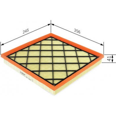 Vzduchový filtr BOSCH F 026 400 351 – Hledejceny.cz