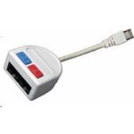 Solarix Rozdvojka počítač/telefon 2 x RJ45 UTP T-MOD 3-U4 | Zboží Auto