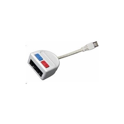 Solarix Rozdvojka počítač/telefon 2 x RJ45 UTP T-MOD 3-U4 | Zboží Auto