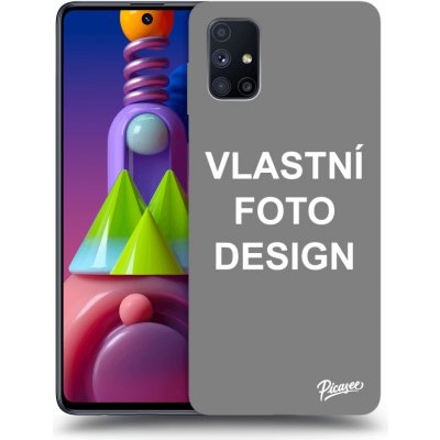 Pouzdro Picasee silikonové Samsung Galaxy M51 M515F - Vlastní design/motiv černé – Zboží Mobilmania