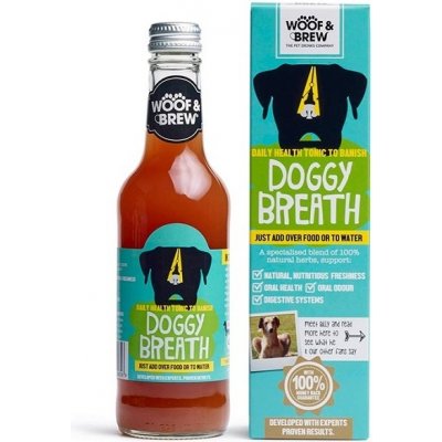 Woof & Brew Bylinné tonikum pro psy proti stresu 330 ml