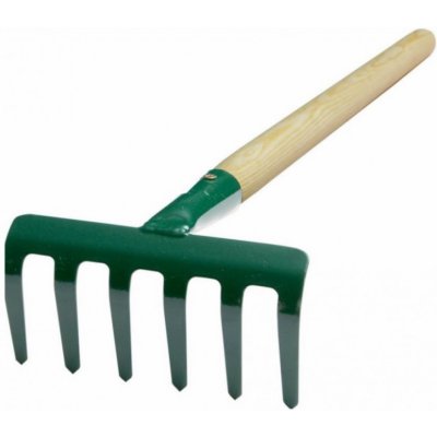 Hrábě 6 zubů s násadou 55cm FED – Zboží Mobilmania