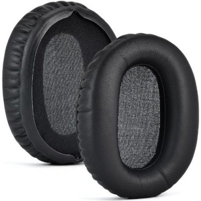 eses náušníky pro sluchátka Sony WH-CH710N černé kožené bez švů – Zbozi.Blesk.cz