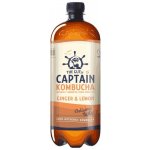 Captain Kombucha zázvor a citron BIO 1 l – Zboží Dáma