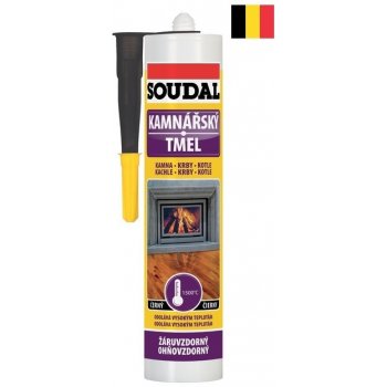 SOUDAL kamnářský tmel 310g černý