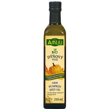 Amlili Dýňový olej z pražených semínek Bio 250 ml