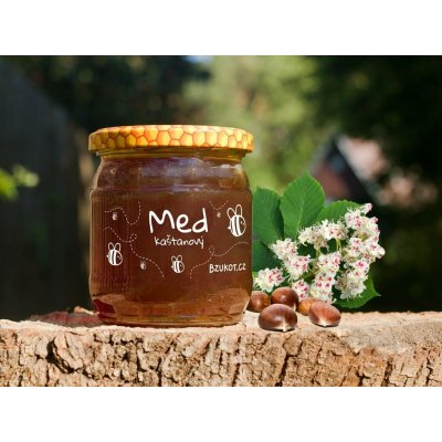 Bzukot Kaštanový med 500 g – Hledejceny.cz