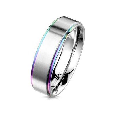 Šperky4U Pánský snubní ocelový prsten OPR0101 6 – Zboží Mobilmania