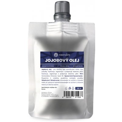 Renovality Jojobový olej 100 ml náhradní balení – Hledejceny.cz