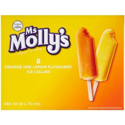 Ms Molly's Mražený krém s citronovou a pomerančovou příchutí 2 x 4 x 70ml – Sleviste.cz