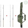 Prut Delphin Armada Carp BlackWay 3,6 m 3 lb 2 díly 1+1 + pouzdro na pruty