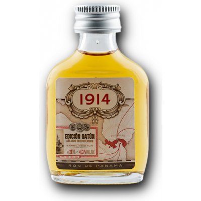 Ron 1914 Edición Gatún Mini 41,3% 0,02 l (holá láhev) – Sleviste.cz