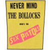 Nášivka nášivka velká SEX PISTOLS - NEVER MIND THE BOLLOCKS - RAZAMATAZ - BP1180