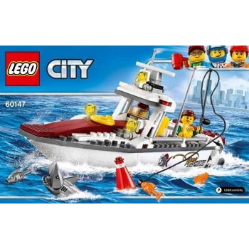 LEGO® City 60147 Rybářská loďka