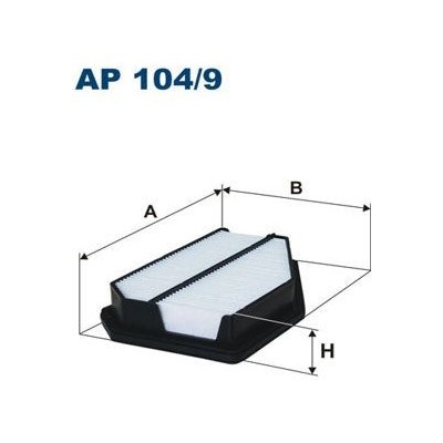 FILTRON AP104/3 Vzduchový filtr (AP104/3) – Hledejceny.cz