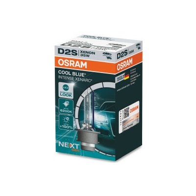 OSRAM XENARC COOL BLUE INTENSE NEXTGEN D2S +150% XENON OSRAM 66240CBN – Hledejceny.cz