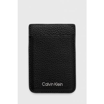 Calvin Klein Kožené pouzdro na karty černá barva K50K509710.9BYY – Zbozi.Blesk.cz