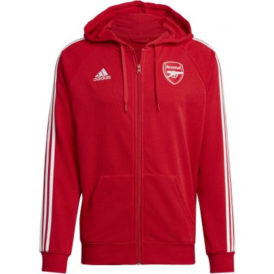 adidas Mikina ARSENAL FC DNA Full-zip scarle