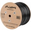 síťový kabel Lanberg LCU6-21CU-0305-BK Cat6 U/UTP (UTP) outdoor, 305m, černý