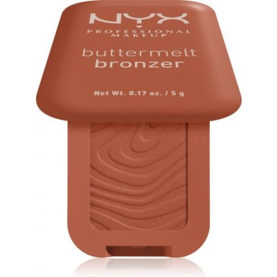 NYX Professional Makeup Buttermelt Bronzer krémový bronzer 3.5 Butta'd Down 5 g – Zboží Dáma