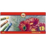 KOH-I-NOOR Křída prašná kulatá souprava TOISON D´OR 8512 12 barev – Zbozi.Blesk.cz