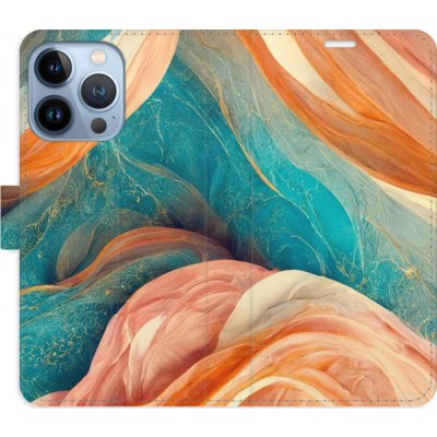 Pouzdro iSaprio - Orange and Blue - iPhone 13 Pro