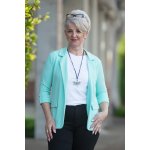 Pružné sako IVET lila – Hledejceny.cz