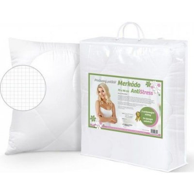 Bellatex Polštář Merkádo AntiStress 900g bílá 70x90 – Hledejceny.cz