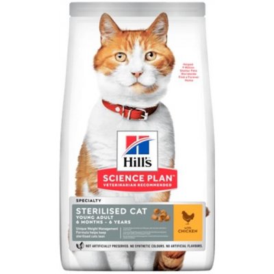 Hill's Science Plan Feline Adult Sterilised Chicken 15 kg – Zboží Mobilmania