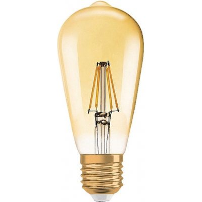 Osram LED žárovka Edison Vintage, 6,5 W, 725 lm, teplá bílá, E27 LED RETROFIT 1906 LED DIM EDISON 60 – Sleviste.cz