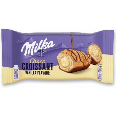 Milka Choco Vanilla pečivo s náplní vanilka 50 g – Sleviste.cz
