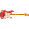Elektrická kytara Fender Custom Shop 1957 Stratocaster Heavy Relic Aged Fiesta Red