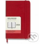 Moleskine A6 denní 2026 červený – Zboží Mobilmania