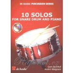 10 SOLOS FOR SNARE DRUM & PIANO + CD malý buban + klavír – Sleviste.cz