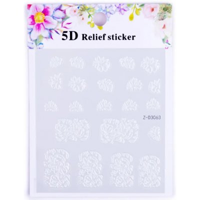Starnails Samolepky na nehty 5D Ornaments Z-3063 – Hledejceny.cz