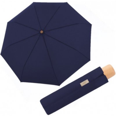 Doppler nature mini eko Deep Blue deštník skládací modrý