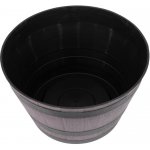 Strend Pro Woodeff Kvetináč 52x30 cm hnedý efekt dreva – Hledejceny.cz