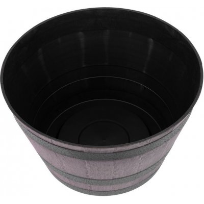 Strend Pro Woodeff Kvetináč 52x30 cm hnedý efekt dreva – Hledejceny.cz