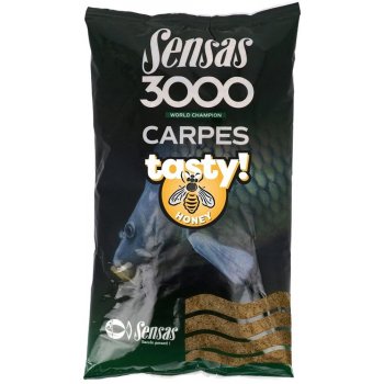 Sensas Krmítková směs 3000 Carp Tasty 1kg Med